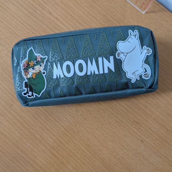 Moomin snufkin Storage Bag / Pencil Case / Toiletry Bag Cosmetic Bag - Picture 6 of 8
